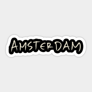 Amsterdam Sticker